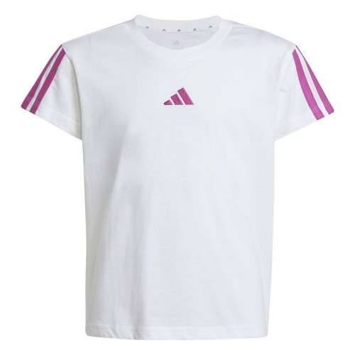 Dječje Majica Kratkih Rukava Adidas JG 3S TEE 160 JN6494 Bijela Cijena