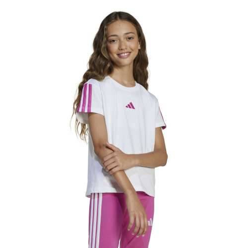 Dječje Majica Kratkih Rukava Adidas JG 3S TEE 160 JN6494 Bijela Cijena