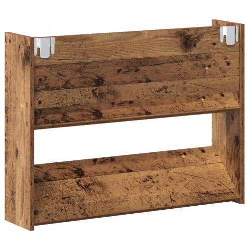 Ormarići za cipele na zidu 2 pcs Staro drvo 60 x 18 x 60 cm Cijena