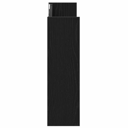 Ormarići za cipele na zidu 2 pcs Crni hrast 60 x 18 x 60 cm Cijena