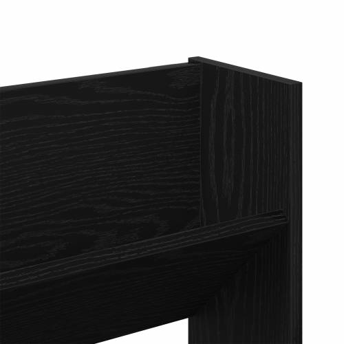 Ormarići za cipele na zidu 2 pcs Crni hrast 60 x 18 x 60 cm Cijena