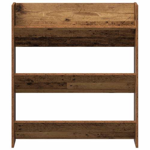 Ormarići za cipele na zidu 2 pcs Staro drvo 60 x 18 x 60 cm Cijena