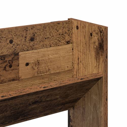 Ormarići za cipele na zidu 2 pcs Staro drvo 60 x 18 x 60 cm Cijena
