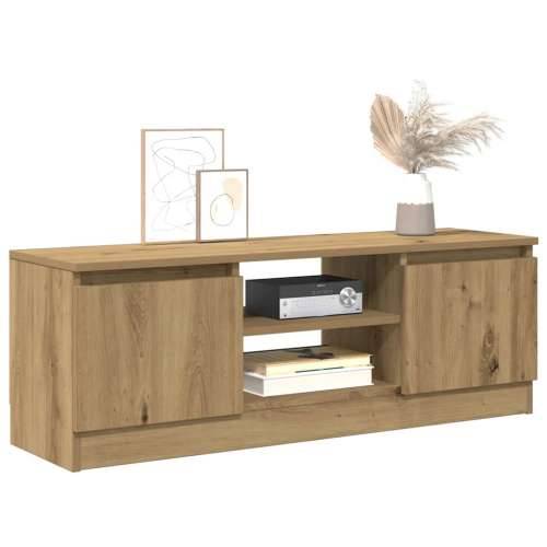 TV ormarić Artisan hrast 102x30x36 cm izrađeno drvo - hrast artisan 1 Cijena