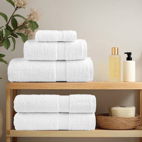 Krpice 4 pcs Bijela 15 x 21 cm Pamuk Cijena