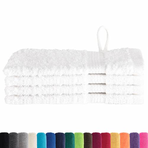 Krpice 4 pcs Bijela 15 x 21 cm Pamuk Cijena