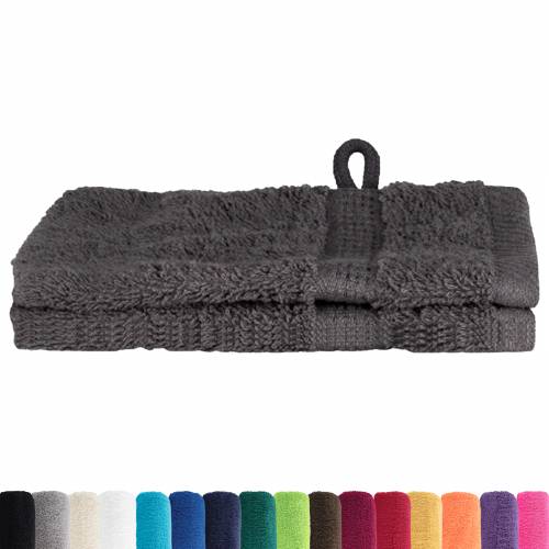 Krpice 2 pcs Antracitno siva 15 x 21 cm Pamuk Cijena