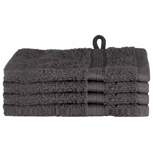 Krpice 4 pcs Antracitno siva 15 x 21 cm Pamuk Cijena