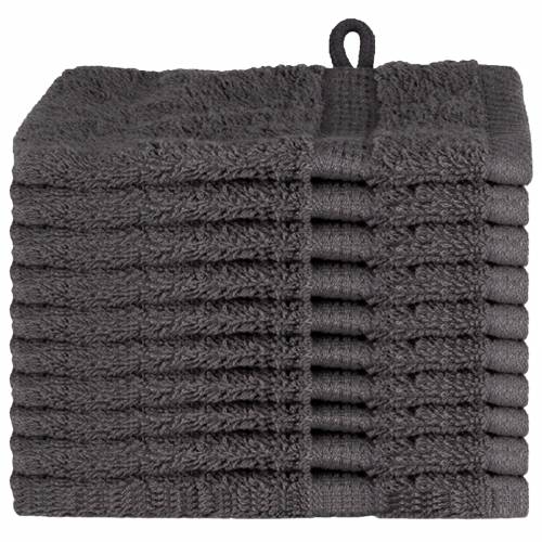 Krpice 10 pcs Antracitno siva 15 x 21 cm Pamuk Cijena