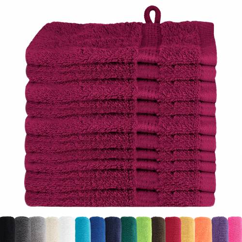 Krpice 10 pcs Bordeaux 15 x 21 cm Pamuk Cijena