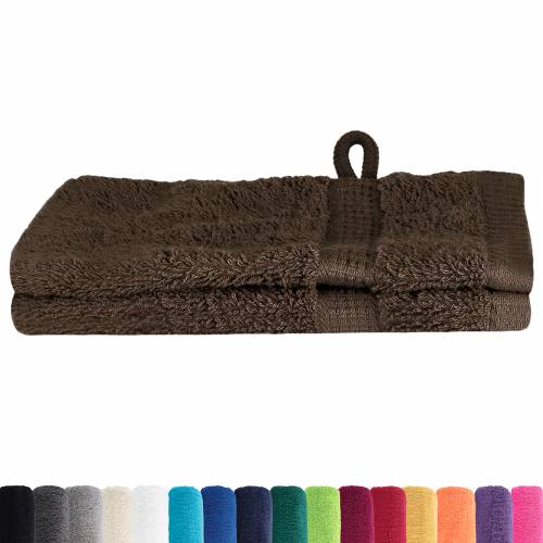 Krpice 2 pcs Smeđa 15 x 21 cm Pamuk Cijena