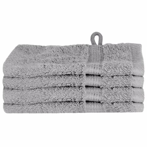 Krpice 4 pcs Siva 15 x 21 cm Pamuk Cijena