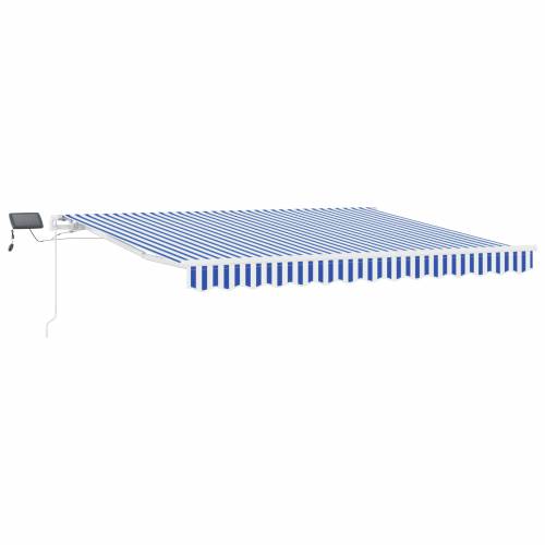 Skrovita tenda with Plava i bijela 3.5 x 2.5 m Platno i metal Cijena