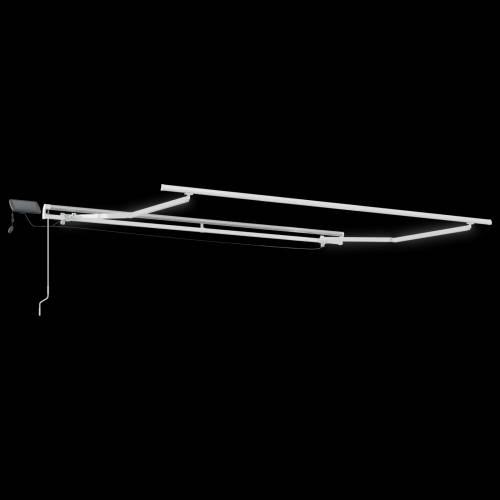 Skrovita tenda with Plava i bijela 3.5 x 2.5 m Platno i metal Cijena