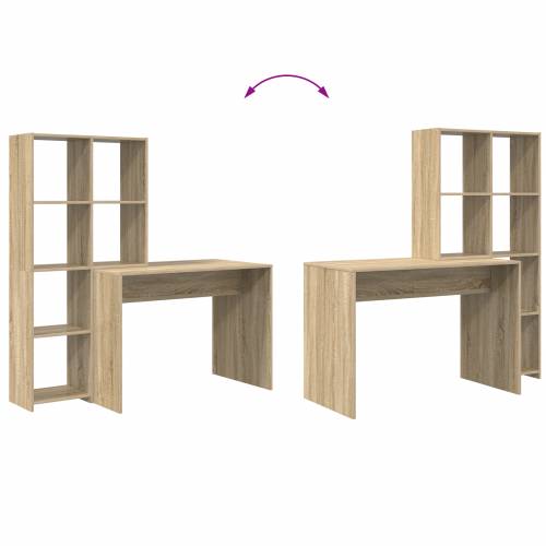 Stol sonoma hrast 138.5 x 55 x 143 cm Konstruirano drvo Cijena