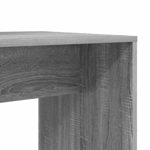 Stol Sivi hrast sonoma 138.5 x 55 x 143 cm Konstruirano drvo Cijena