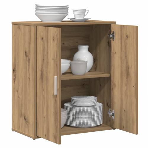 Highboard 2 pcs hrast artisan 60 x 31 x 70 cm Konstruirano drvo Cijena