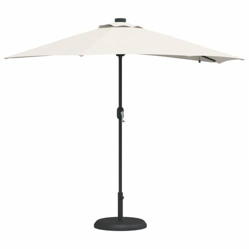 Vrtni suncobran Pijesak 294 x 150 x 223 cm tkanina Cijena