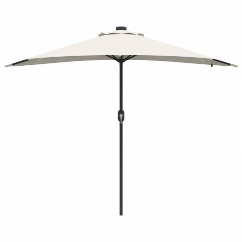 Vrtni suncobran Pijesak 294 x 150 x 223 cm tkanina Cijena