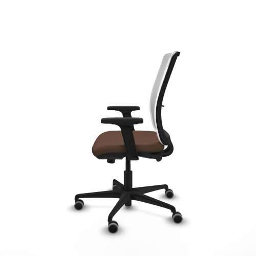 Uredska stolica Haches Traslack Piqueras y Crespo 2D036G0 Bijela Tamno smeđi Cijena