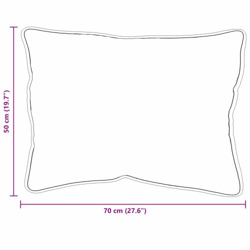 Jastuk Bijela 50 x 70 cm 105gsm 50% pamuka i 50% poliester Cijena