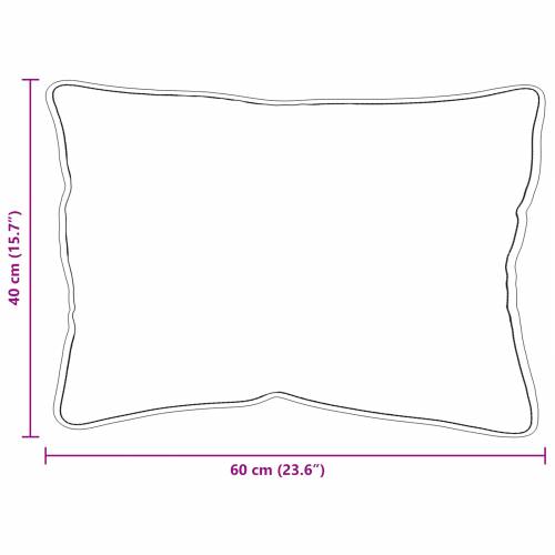 Jastuk 2 pcs Bijela 40 x 60 cm Cijena