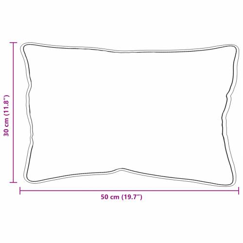 Jastuk 2 pcs Bijela 30 x 50 cm 85gsm 100% poliester Cijena