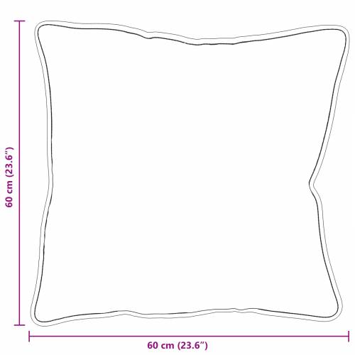 Jastuk 2 pcs Bijela 60 x 60 cm 85gsm 100% poliester Cijena