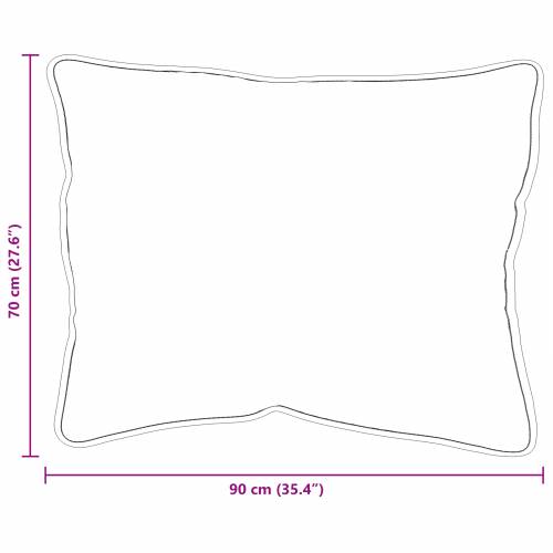 Jastuk 2 pcs Bijela 70 x 90 cm 85gsm 100% poliester Cijena
