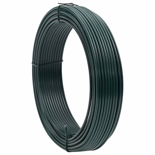 Žica za vezivanje ograde Zelena 33 m Čelik prekriven PVC-om Cijena