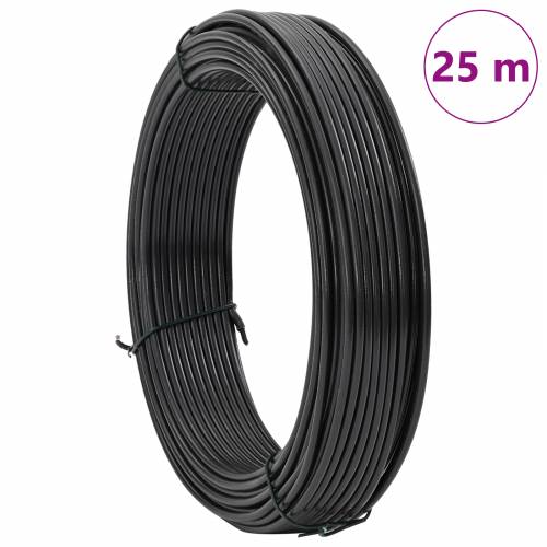 Žica za vezivanje ograde Antracit 25 m Čelik prekriven PVC-om Cijena