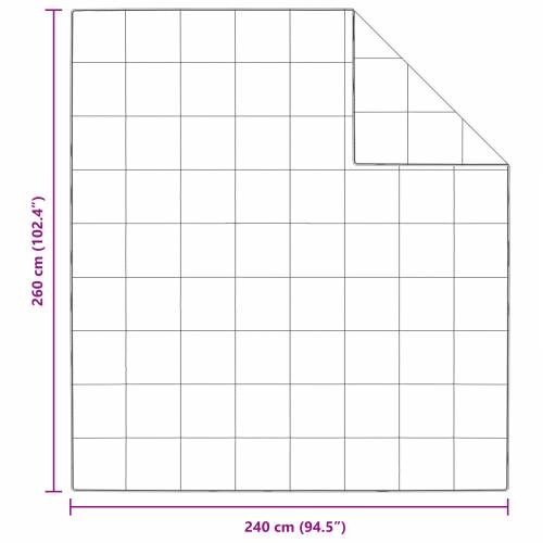 Poplun Ostalo s jastukom 3 pcs Bijela 240 x 260 cm Paperje Cijena