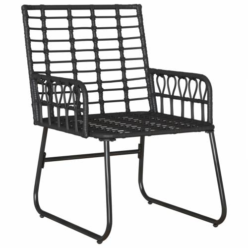 Vrtni set za objed 3 pcs Crna, Antracit 35 x 35 x 45 cm Cijena