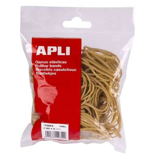 Elastične trake Apli Smeđa 100 x 2 mm (100 kom.) Cijena