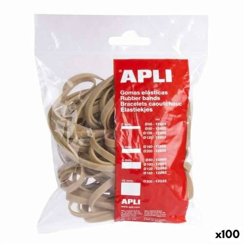Elastične trake Apli Smeđa 120 x 2 mm (100 kom.) Cijena