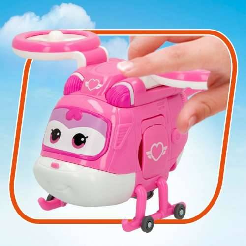 Preobražavajući Super Robot Super Wings Dizzy Helikoper 10,5 x 13,5 x 14,5 cm Roza (6 kom.) Cijena