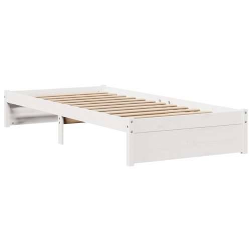 Okvir kreveta s uzglavljem bez madraca bijeli 90x200 cm - Bijela 90 x 200 cm Cijena