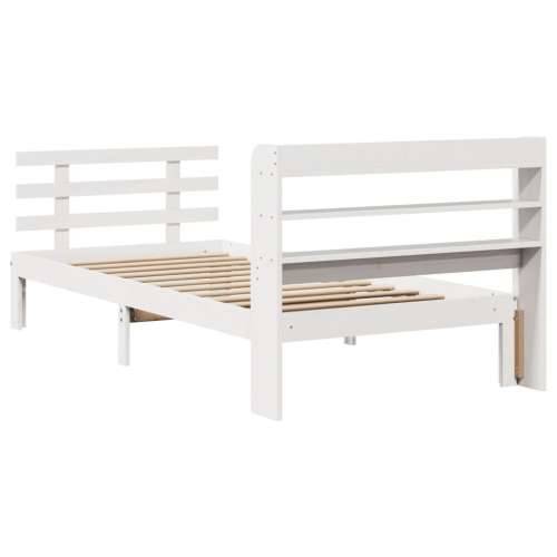 Okvir kreveta s uzglavljem bez madraca bijeli 90x200 cm - Bijela 90 x 200 cm Cijena