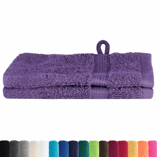 Krpice 2 pcs Ljubičasta 15 x 21 cm Pamuk Cijena