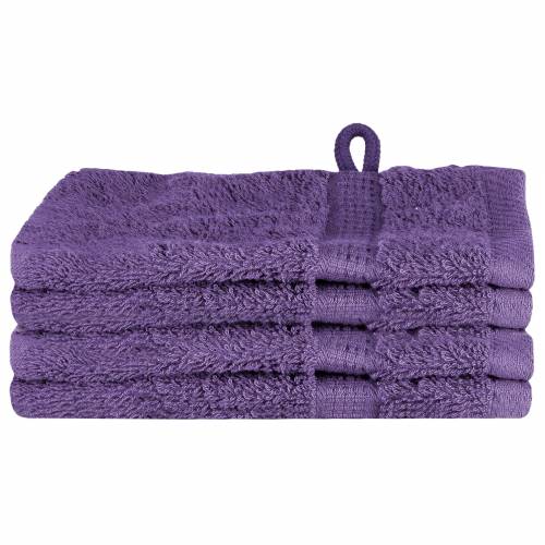 Krpice 4 pcs Ljubičasta 15 x 21 cm Pamuk Cijena