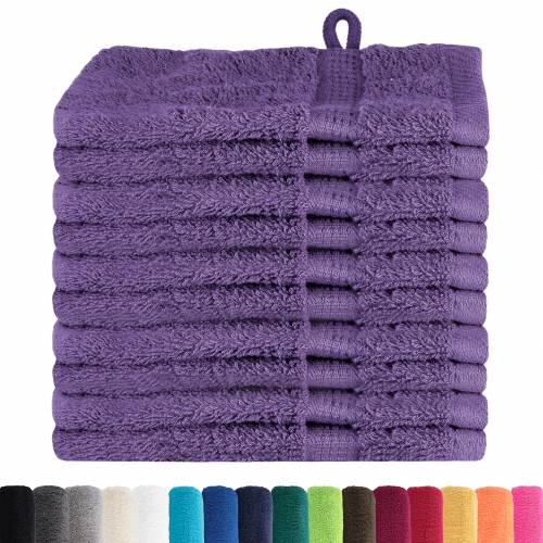 Krpice 10 pcs Ljubičasta 15 x 21 cm Pamuk Cijena