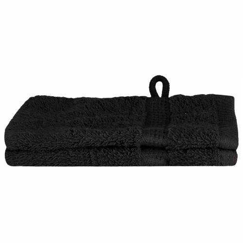 Krpice 2 pcs Crna 15 x 21 cm Pamuk Cijena