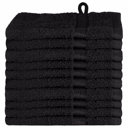 Krpice 10 pcs Crna 15 x 21 cm Pamuk Cijena