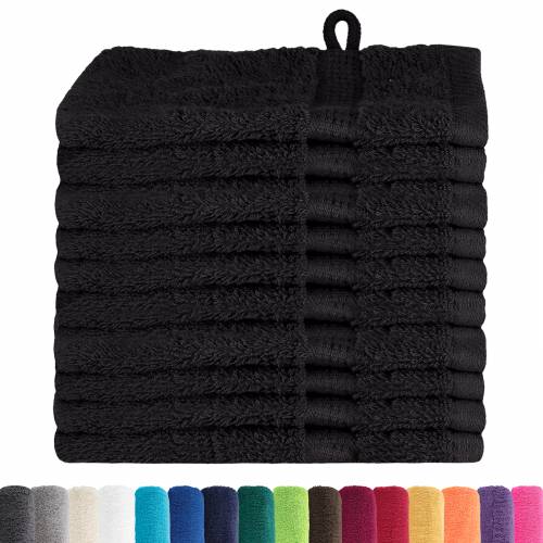 Krpice 10 pcs Crna 15 x 21 cm Pamuk Cijena