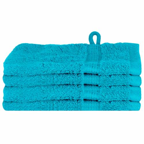 Krpice 4 pcs Tirkizna 15 x 21 cm Pamuk Cijena