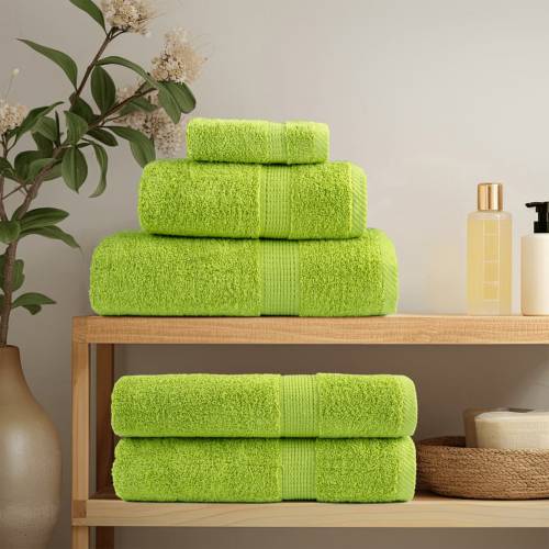Krpice 4 pcs Jabukova zelena 15 x 21 cm Pamuk Cijena