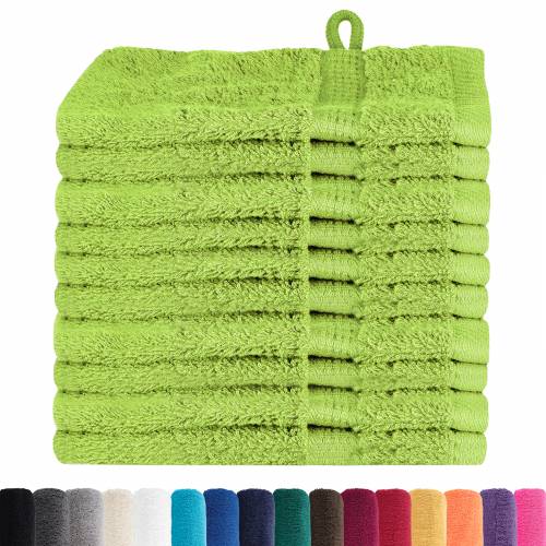 Krpice 10 pcs Jabukova zelena 15 x 21 cm Pamuk Cijena