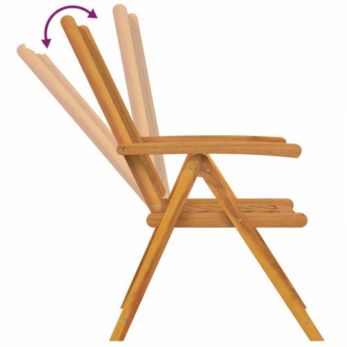 Bistro set za vrt 3 pcs Smeđa Masivno bagremovo drvo Cijena