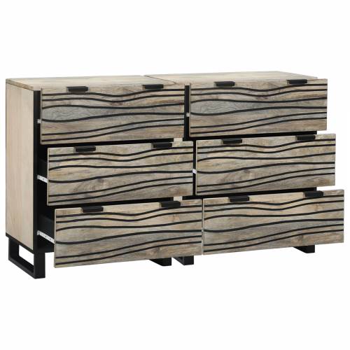 Komode s ladicama Ostalo s pohranom 2 pcs Bijela 60 x 33,5 x 75 cm Cijena