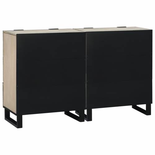 Komode s ladicama Ostalo s pohranom 2 pcs Bijela 60 x 33,5 x 75 cm Cijena